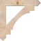 Ekena Millwork Merced Arts & Crafts Smooth Bracket, Douglas Fir, 5 1/2"W x 40"D x 40"H BKT06X40X40MRC03SDF - alternate 4